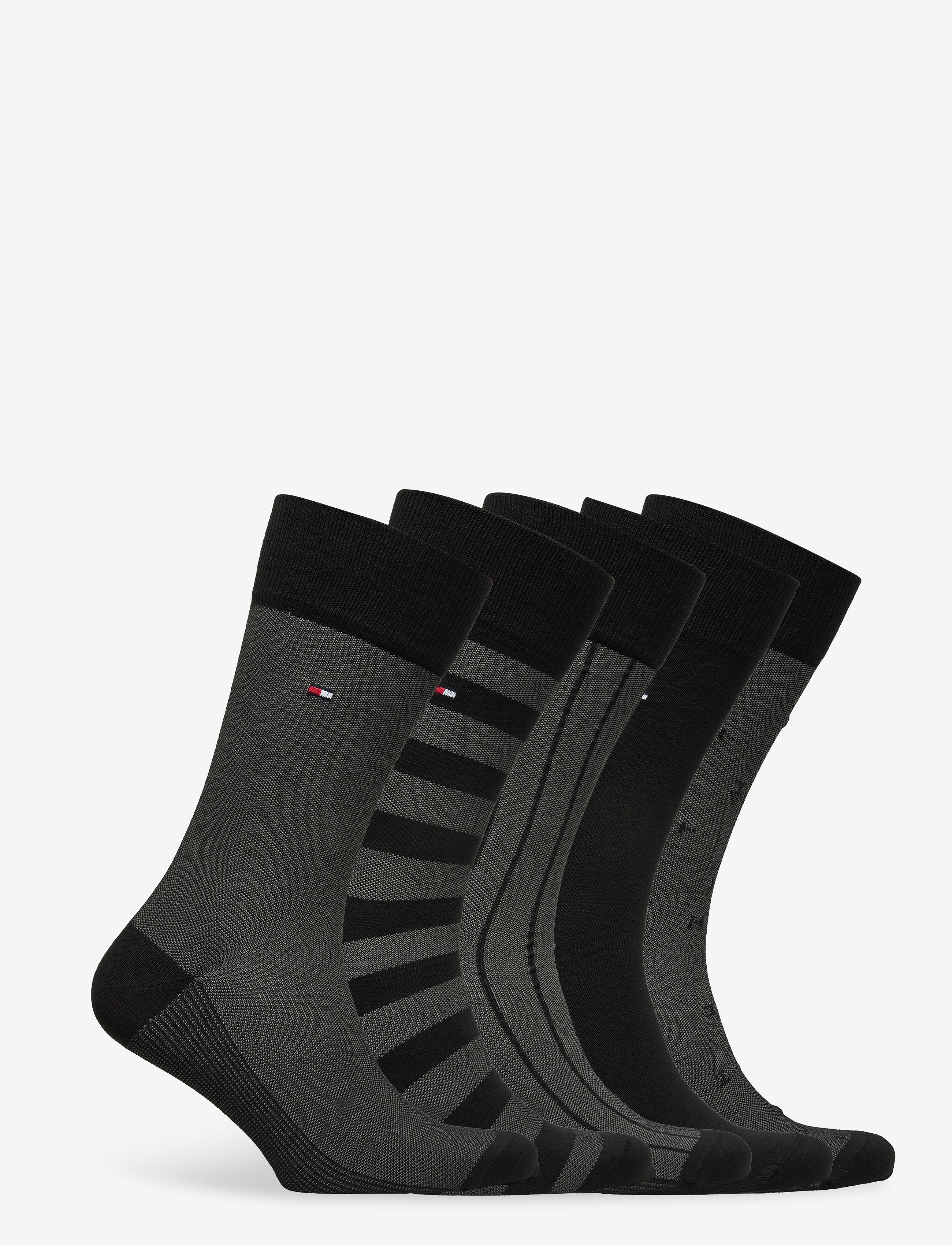 Tommy Hilfiger - TH MEN SOCK 5P GIFTBOX BIRDEYE - black - 2