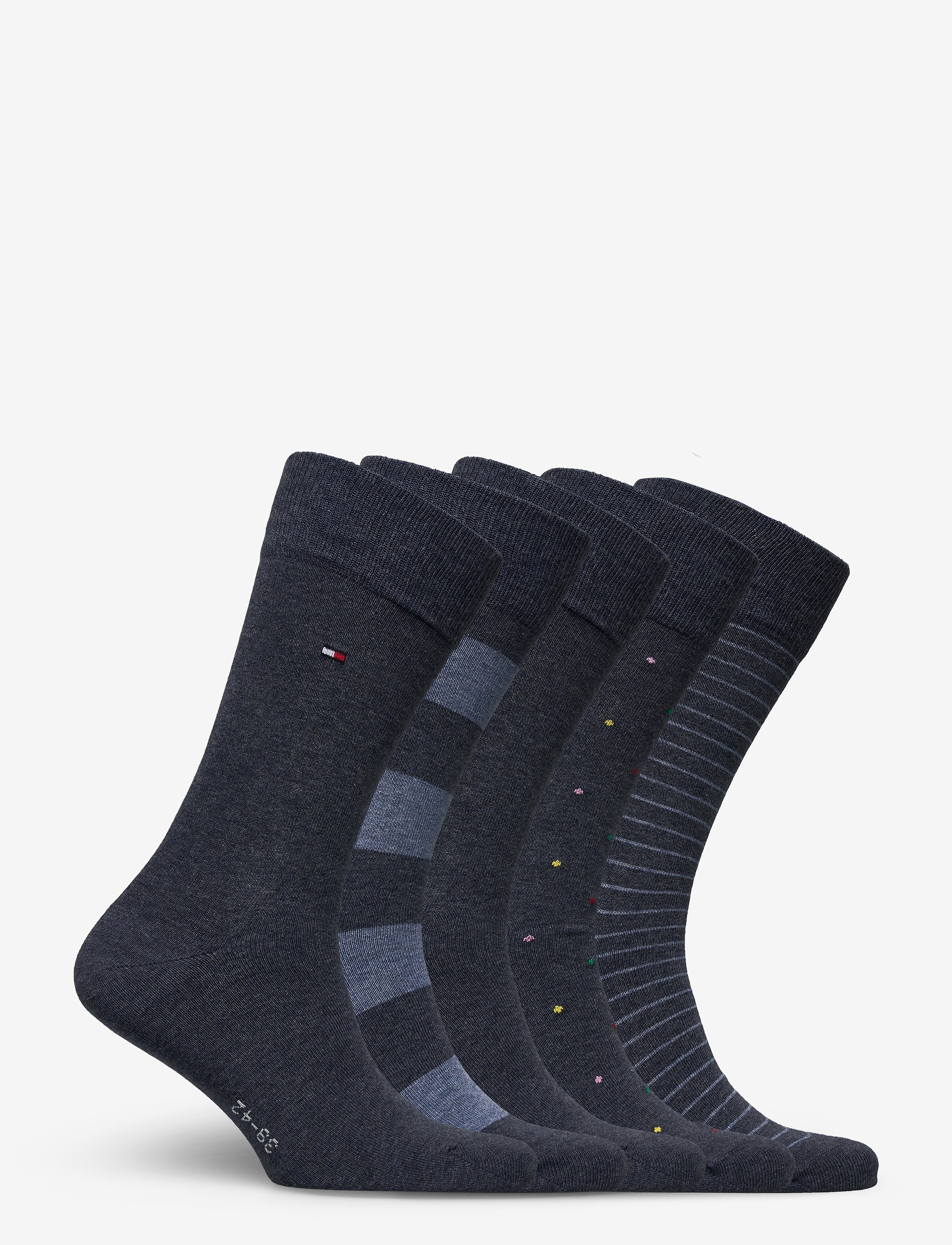 Tommy Hilfiger - TH MEN SOCK 5P TIN GIFTBOX  STRIPE - jeans - 2