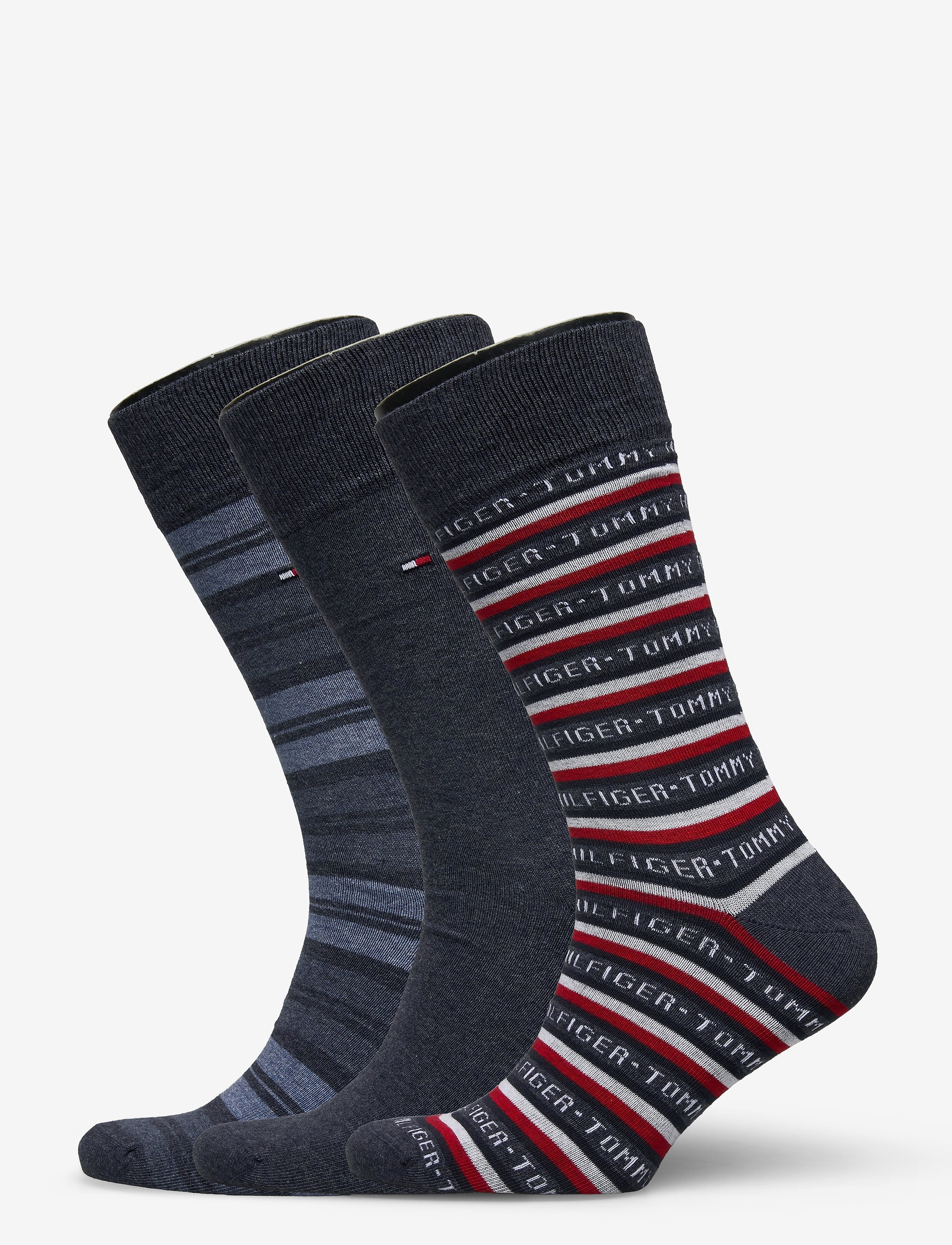 Tommy Hilfiger - TH MEN SOCK 3P GIFTBOX TOMMY - jeans - 1