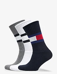 Tommy Hilfiger - TH MEN SOCK 3P FLAG ECOM - lowest prices - white / navy / grey - 0
