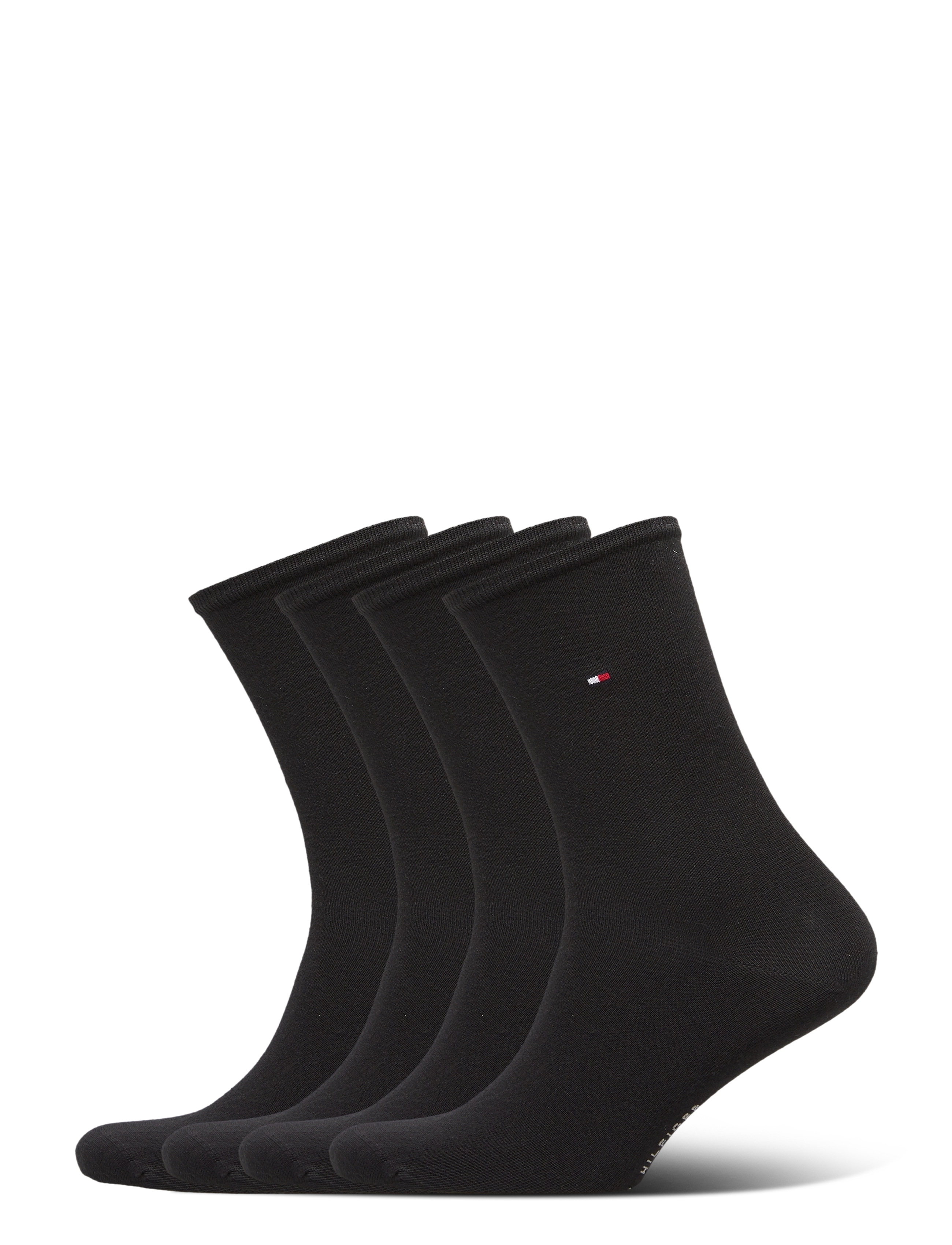 Tommy Hilfiger Th Women 4P Sock Ecom, 39-42, Socks, Schwarz - Regular Frauen