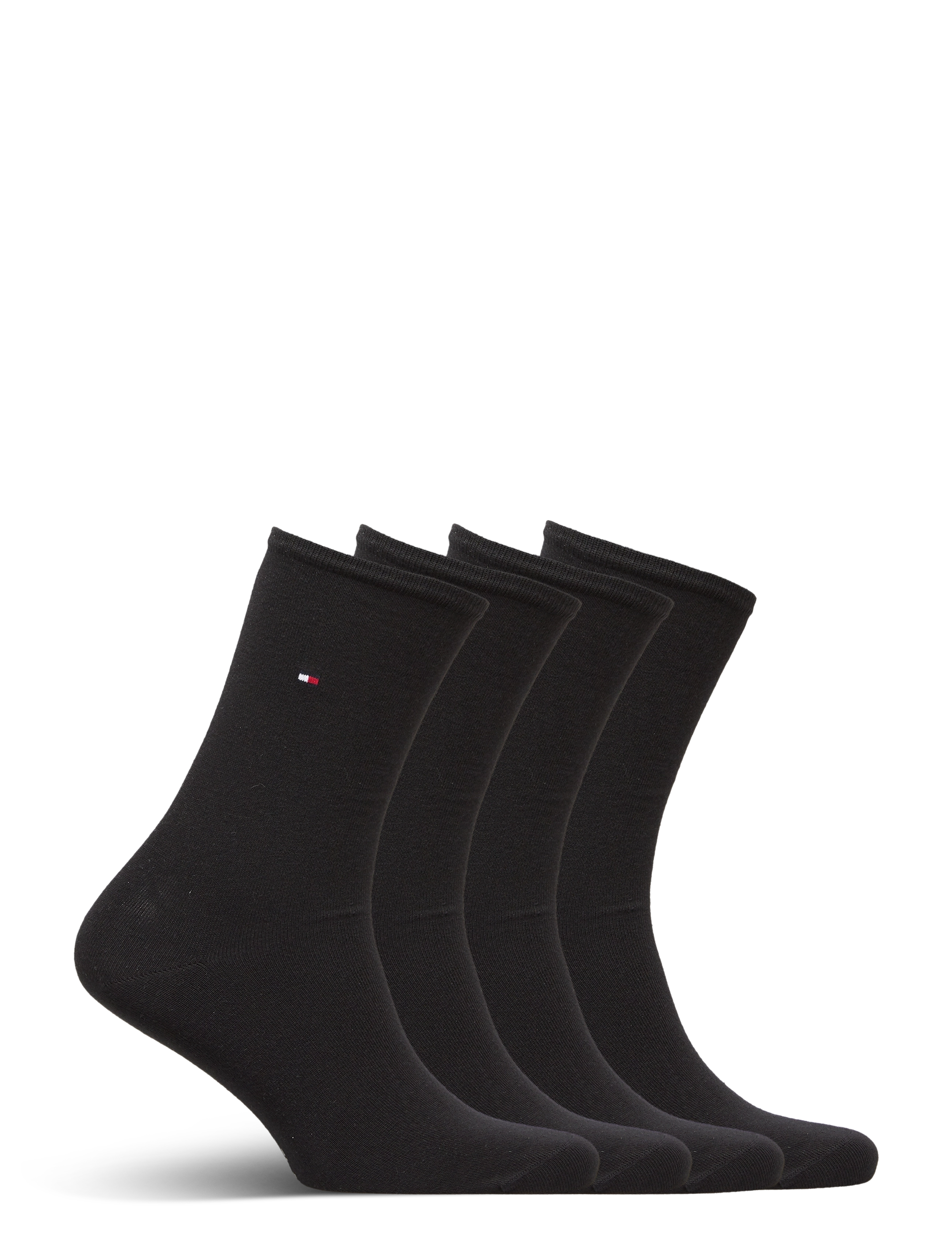 Tommy Hilfiger - TH WOMEN 4P SOCK ECOM - hverdagsstil - black - 1