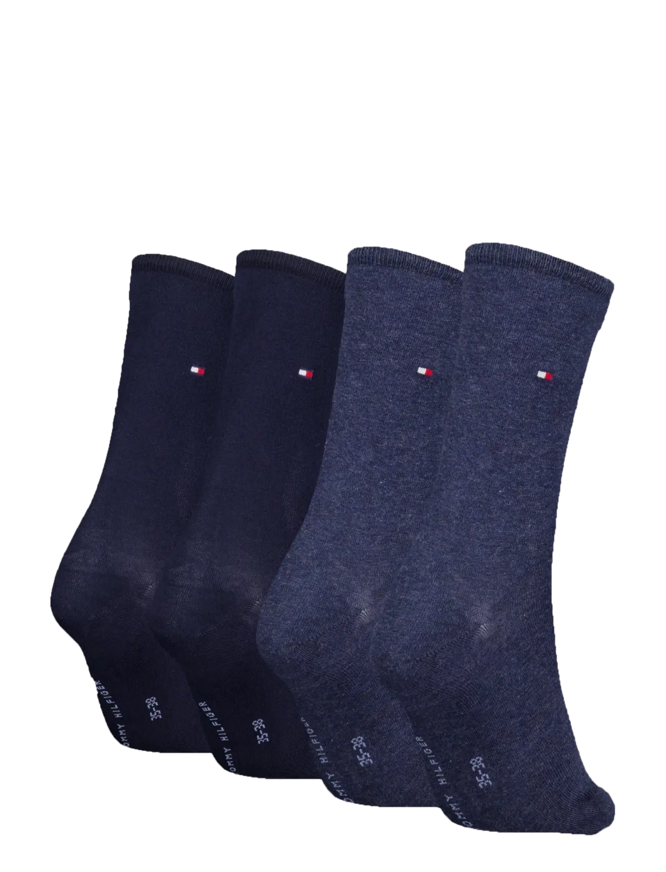 Tommy Hilfiger - TH WOMEN 4P SOCK ECOM - die niedrigsten preise - jeans / blue - 1