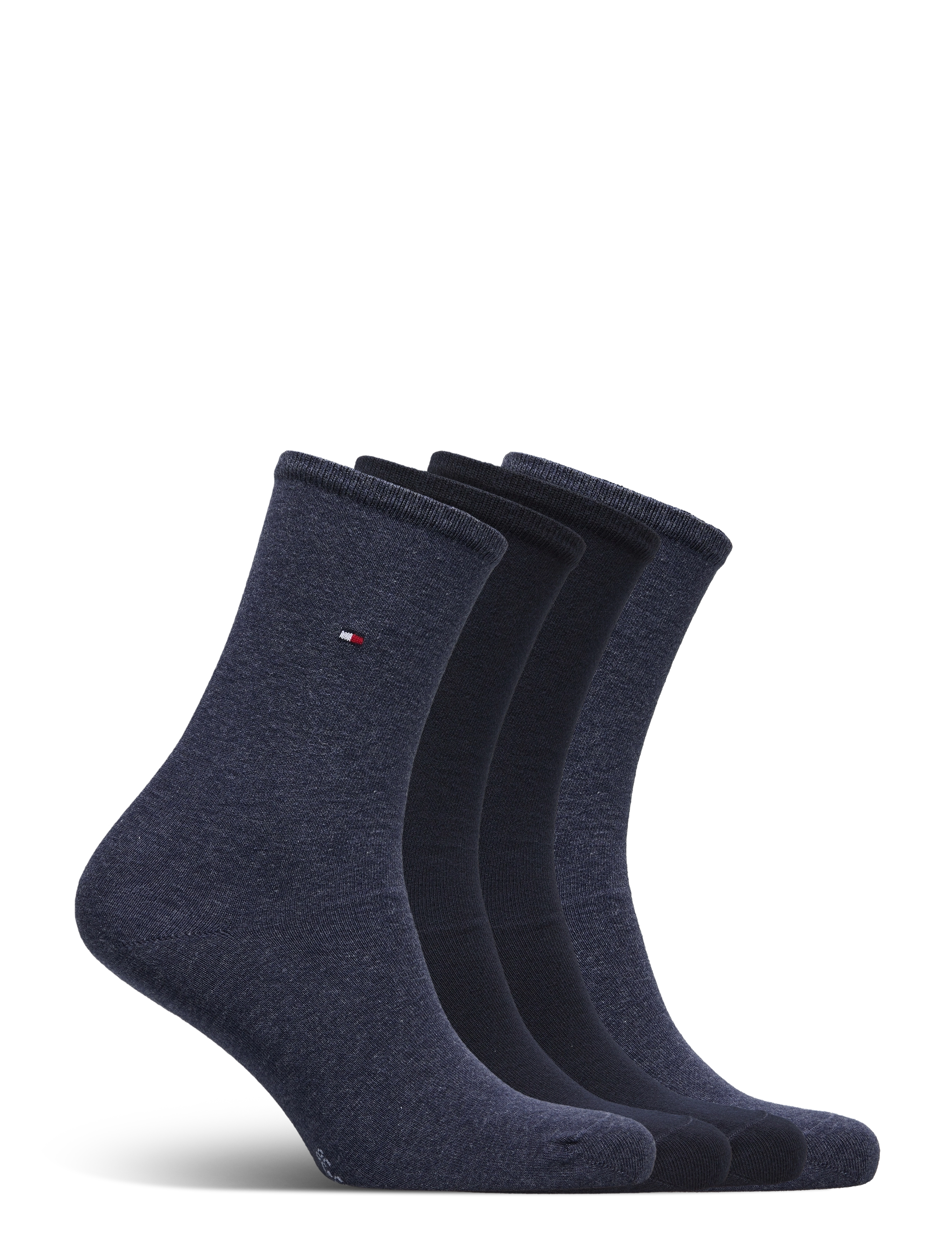 Tommy Hilfiger - TH WOMEN 4P SOCK ECOM - alltags-style - jeans / blue - 1