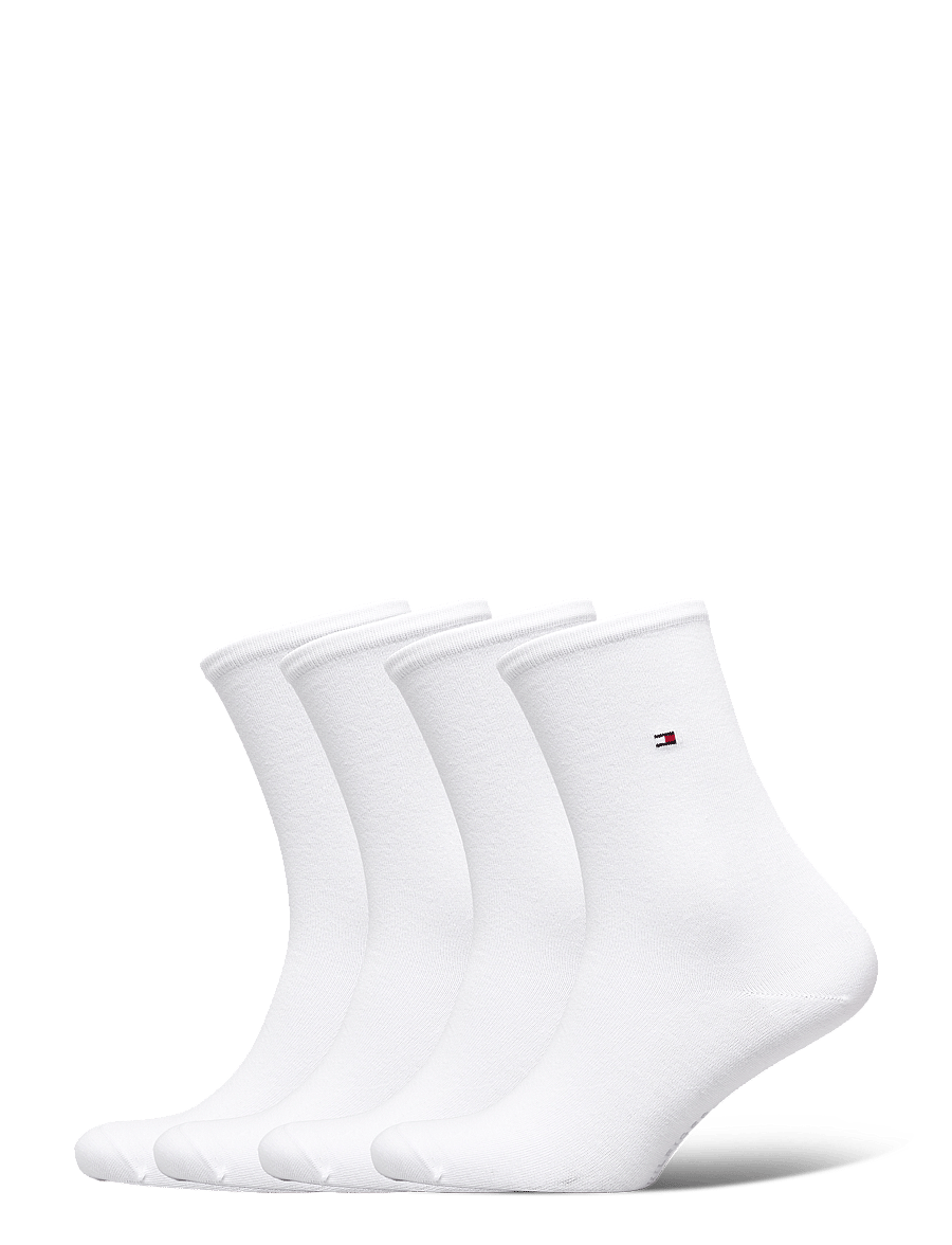 Tommy Hilfiger - TH WOMEN 4P SOCK ECOM - apakšveļa un zeķes - white - 0