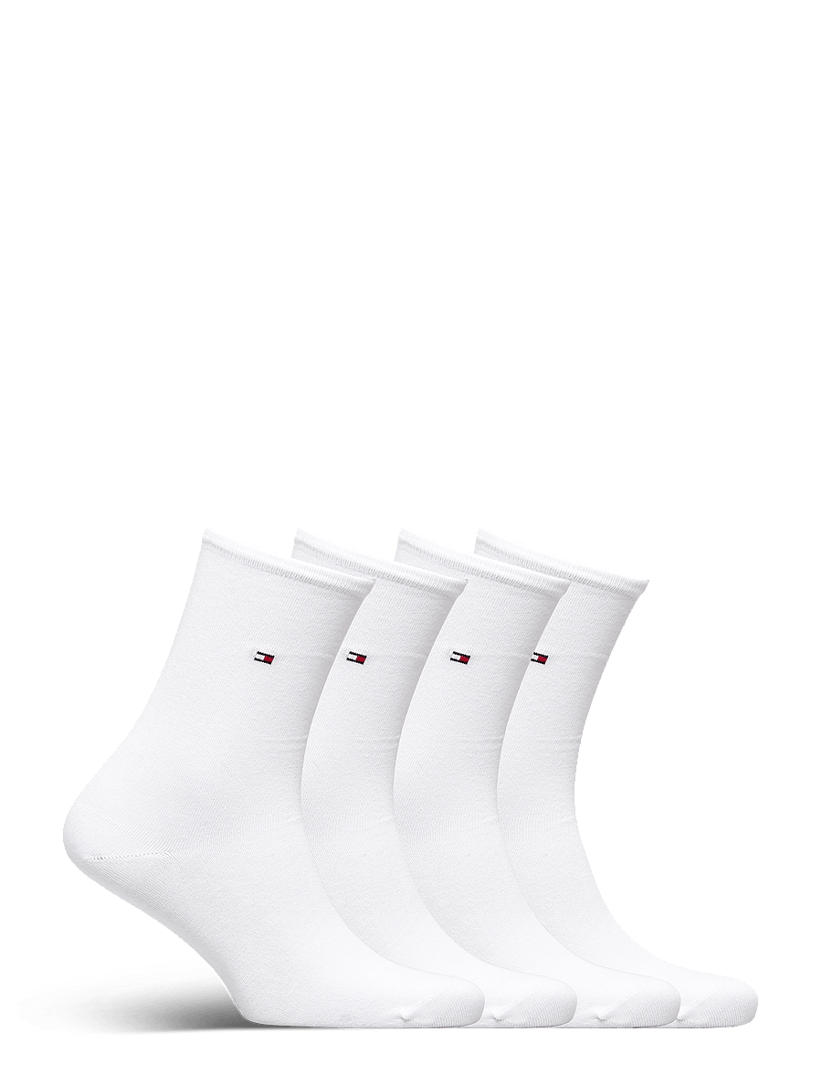 Tommy Hilfiger - TH WOMEN 4P SOCK ECOM - apakšveļa un zeķes - white - 1