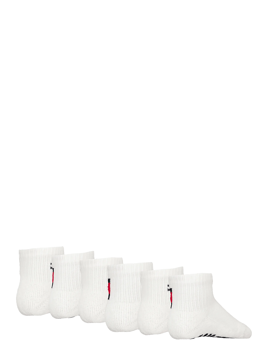 Tommy Hilfiger - TH BABY SOCK 6P FLAG SOCK ECOM - white - 1