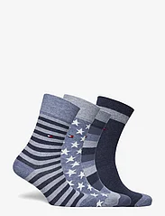 Tommy Hilfiger - TH KIDS BASIC STRIPE & STARS ONLY S - chaussettes - jeans - 1