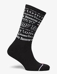 Tommy Hilfiger - TH UNI TJ SOCK 1P AOP TOMMY JEANS - regular socks - black - 1