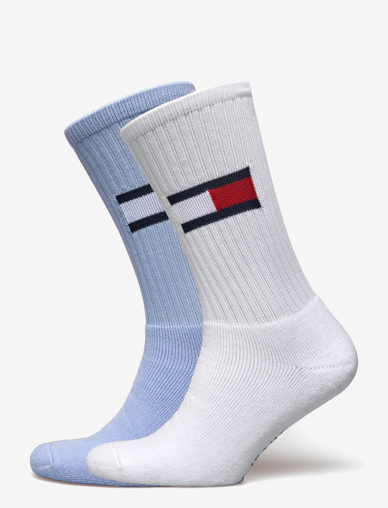 Tommy Hilfiger - TH UNI TJ SOCK 2P FLAG - die niedrigsten preise - light blue - 0