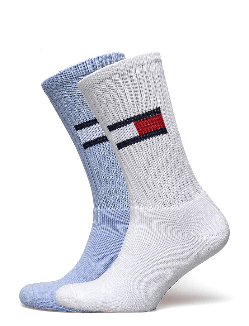 Tommy Hilfiger - TH UNI TJ SOCK 2P FLAG - sokker - light blue - 0