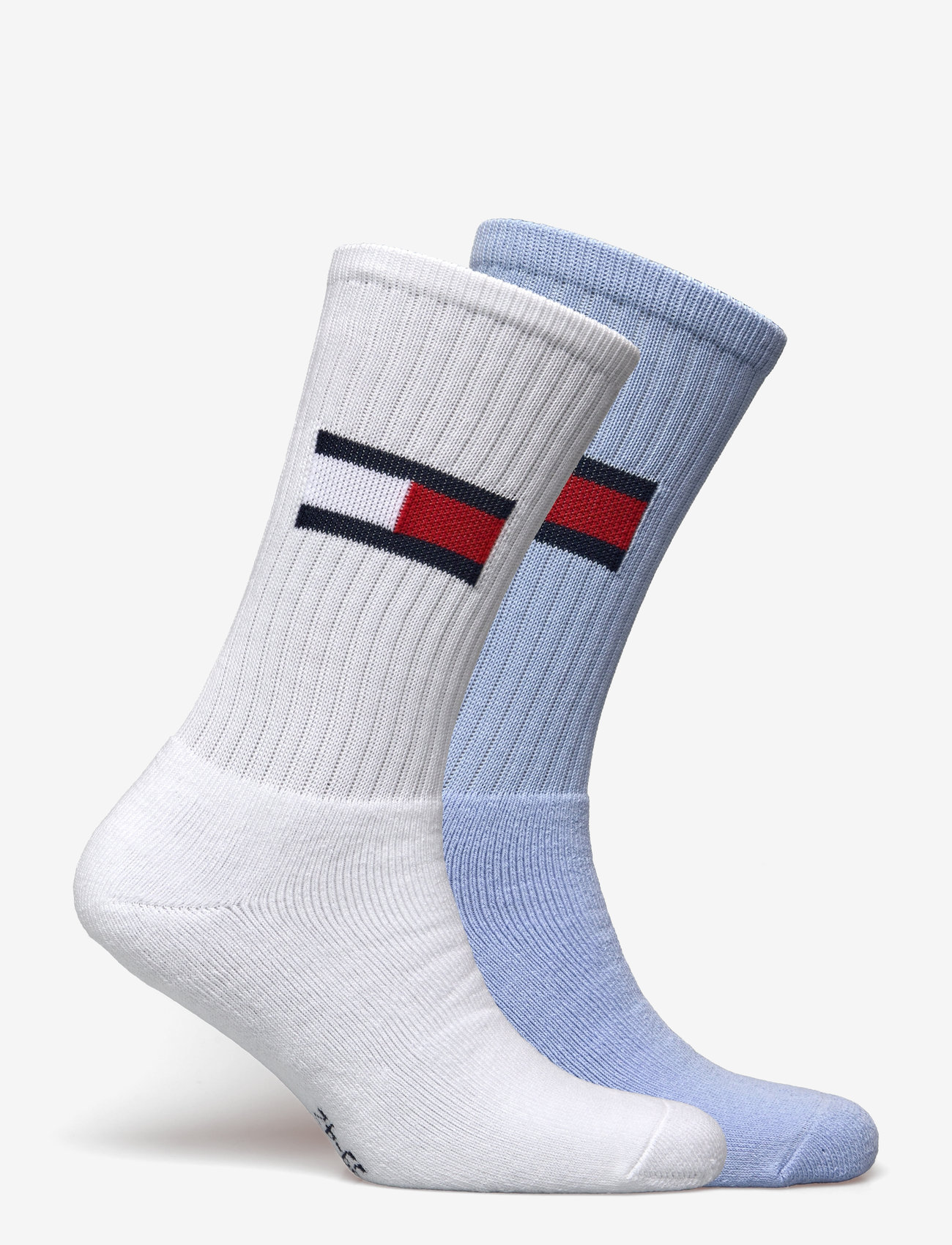 Tommy Hilfiger - TH UNI TJ SOCK 2P FLAG - die niedrigsten preise - light blue - 1