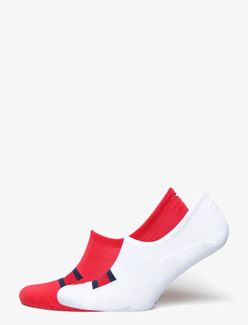 Tommy Hilfiger - TH UNI TJ FOOTIE 2P FLAG - socken im multipack - coral - 0