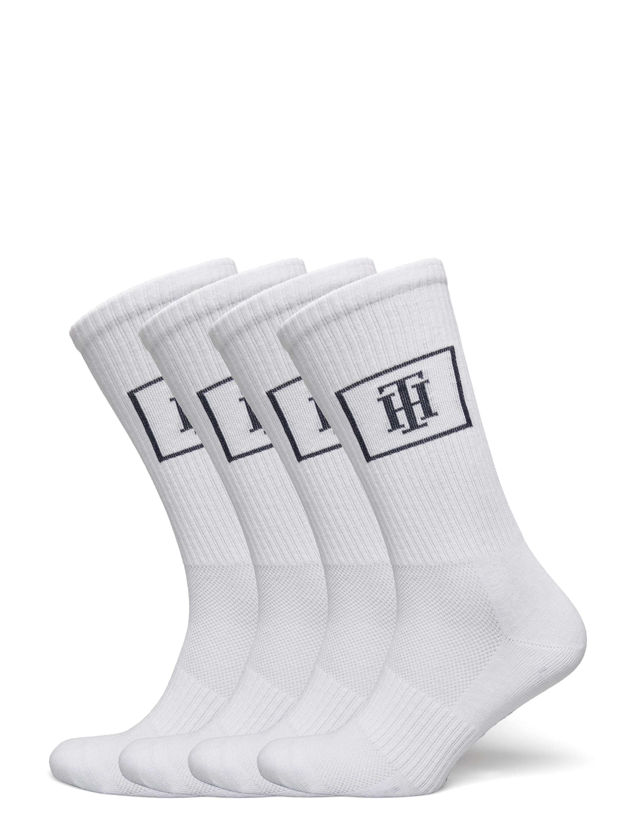 TH MEN CREW SOCK 4P MONOGRAM LOCKER