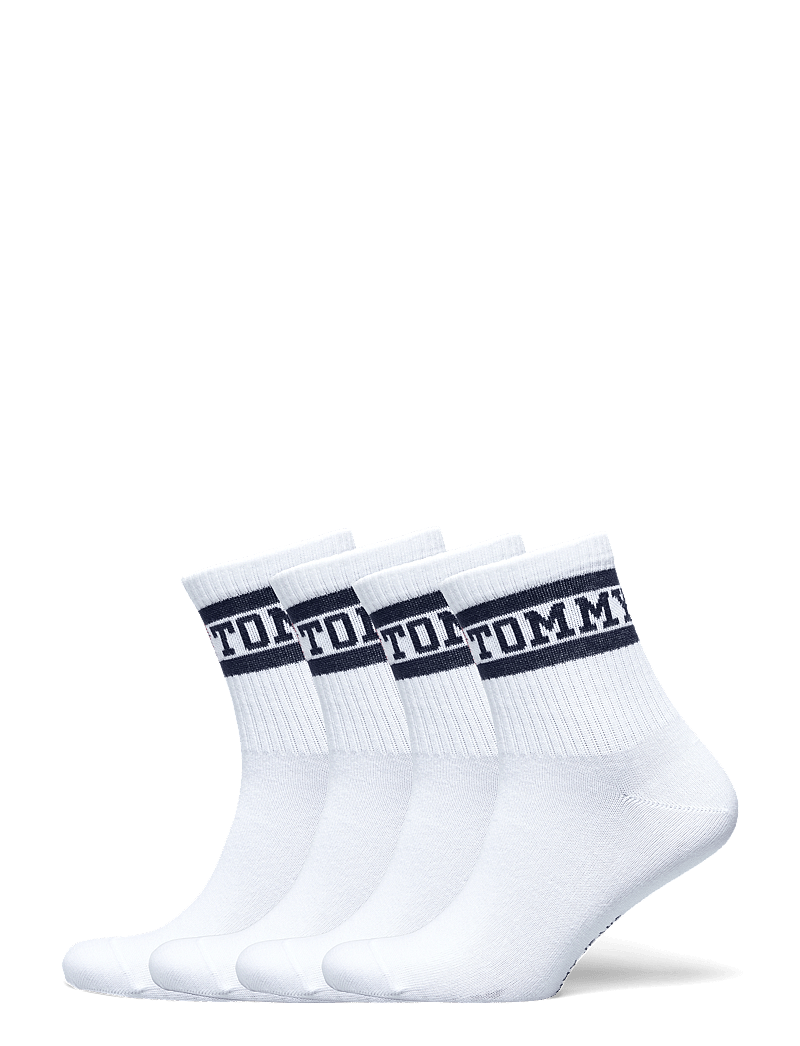 Tommy Hilfiger - TH UNI TJ SHORT SOCK 4P ECOM - white - 0