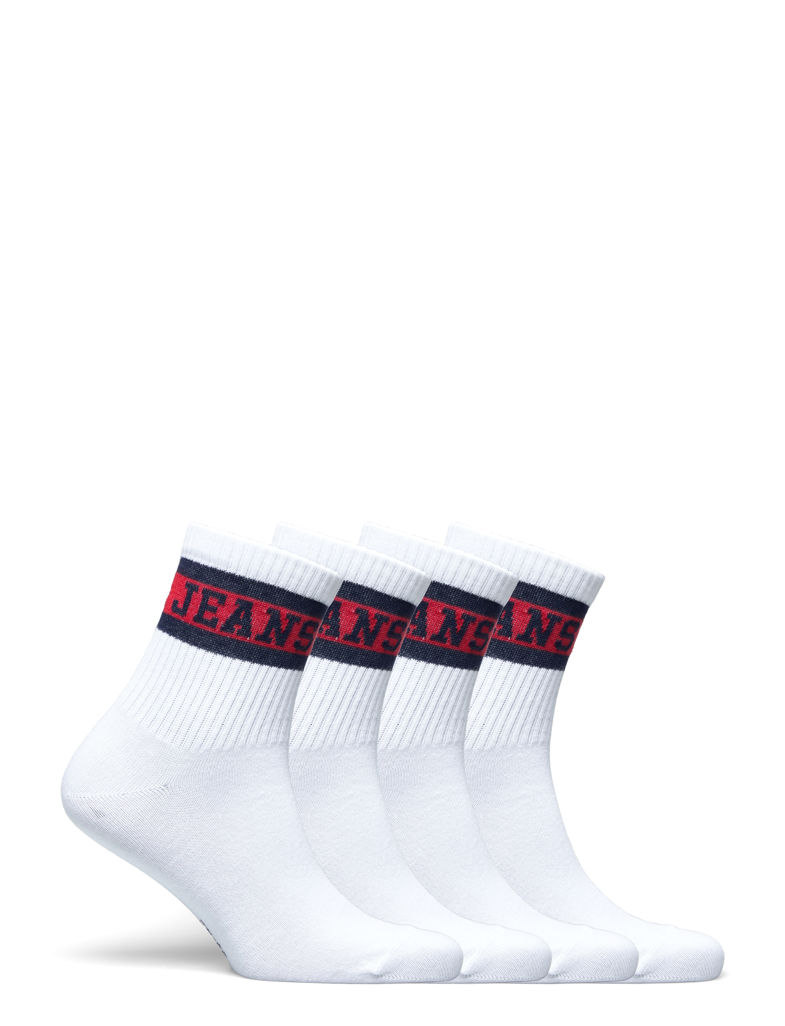 Tommy Hilfiger - TH UNI TJ SHORT SOCK 4P ECOM - white - 1