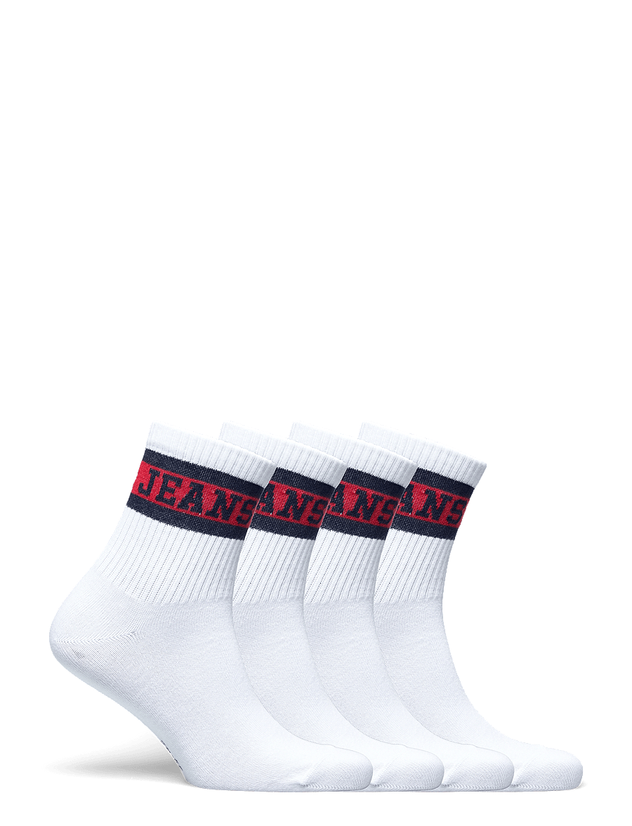 Tommy Hilfiger - TH UNI TJ SHORT SOCK 4P ECOM - white - 1