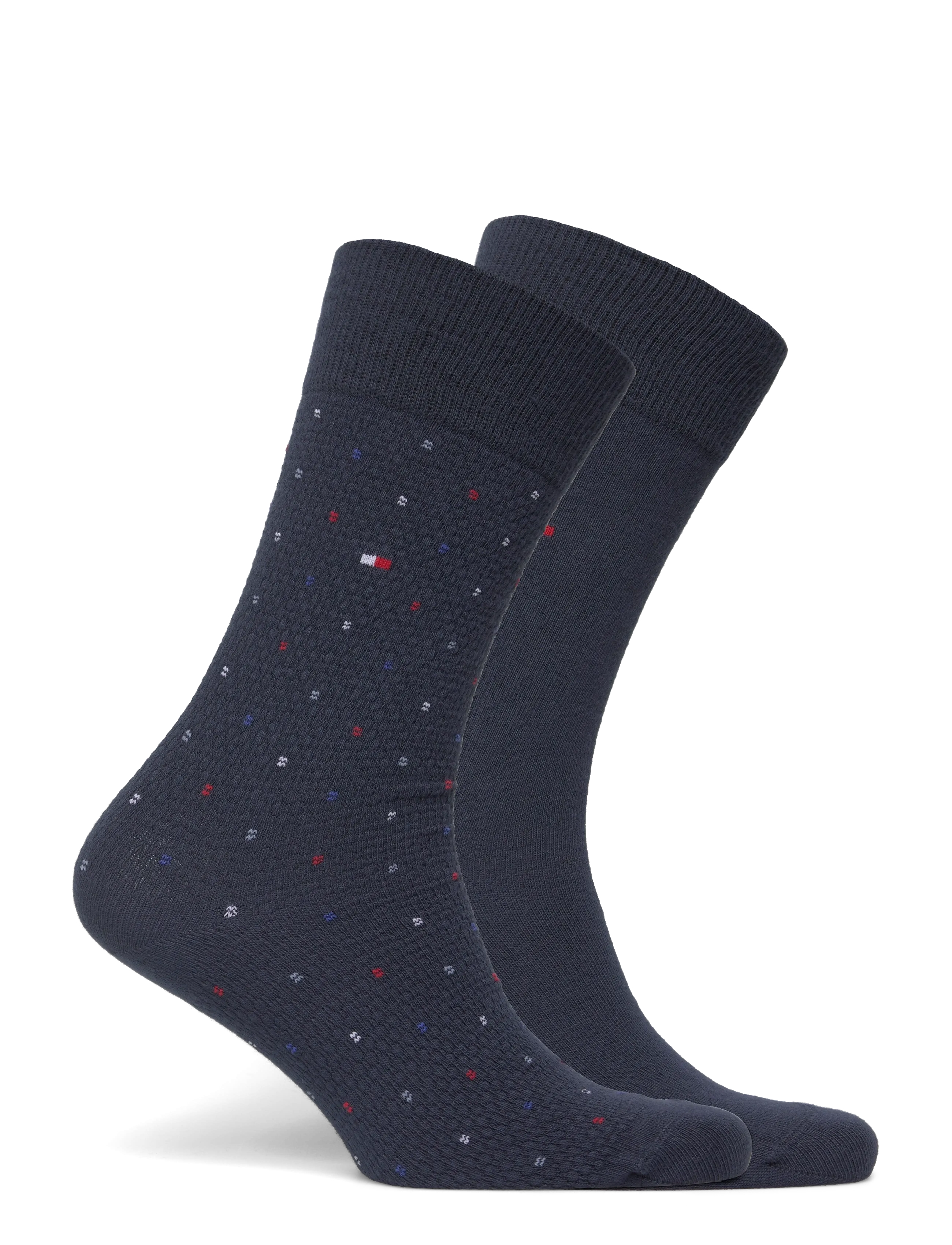 Tommy Hilfiger - TH MEN SOCK 2P STRUCTURE DOT - navy - 1