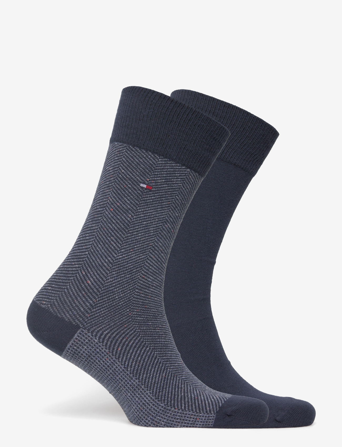Tommy Hilfiger - TH MEN SOCK 2P NAPPY HERRINGBONE - sokker - navy - 1
