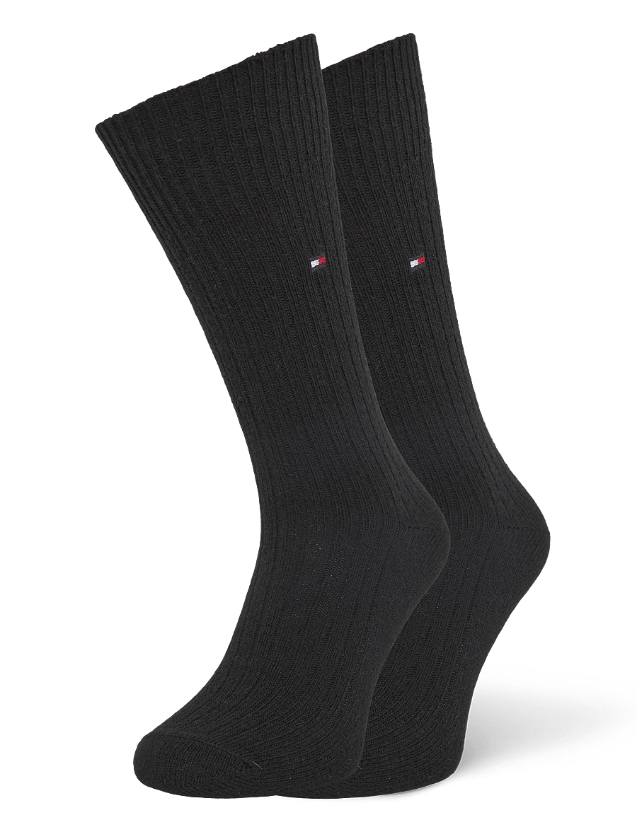 Tommy Hilfiger - TH MEN SOCK 1P PREMIUM CASHMERE - sokker - black - 0