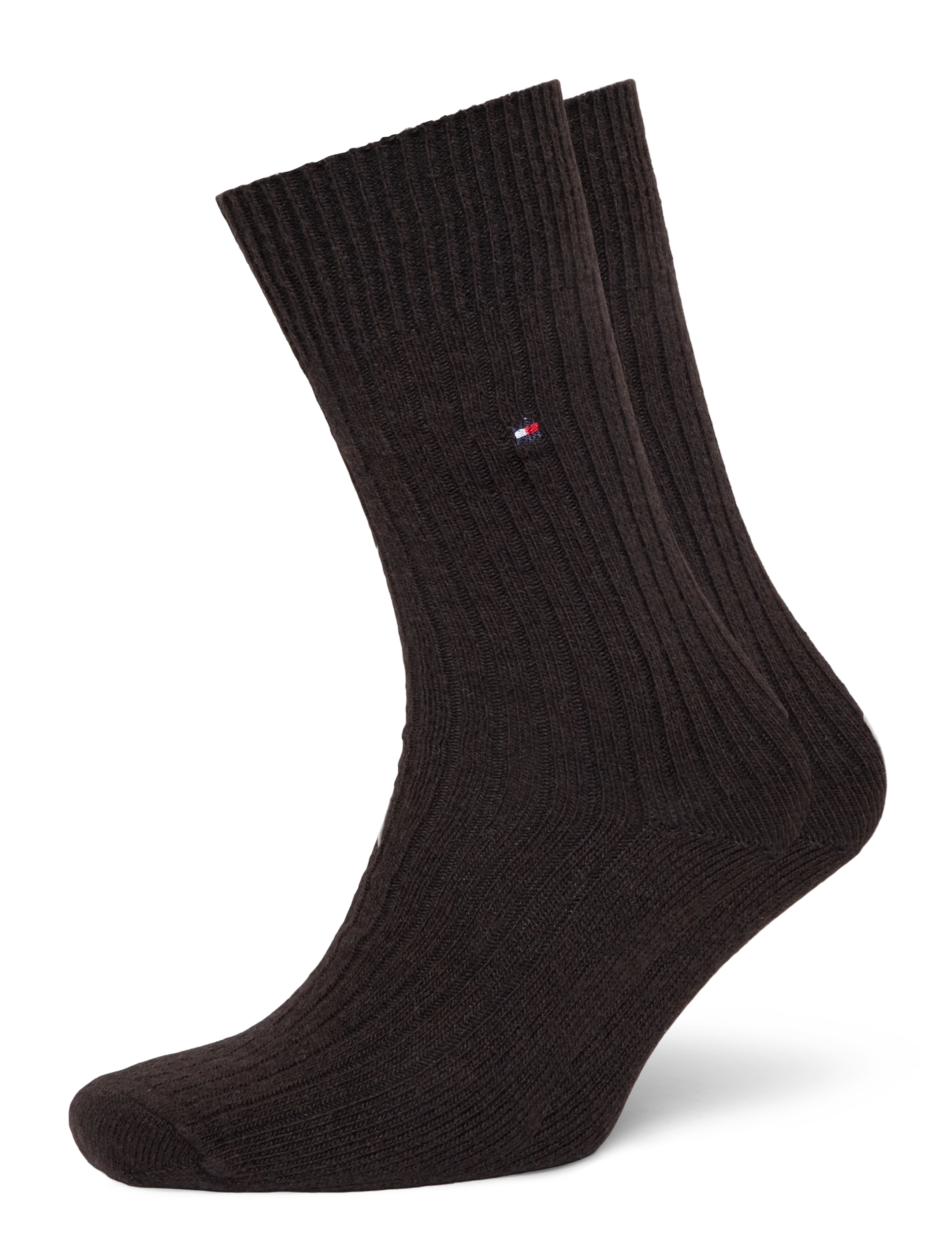 Tommy Hilfiger TH MEN SOCK 1P PREMIUM CASHMERE - New arrivals - CHOCOLATE BROWN / brown