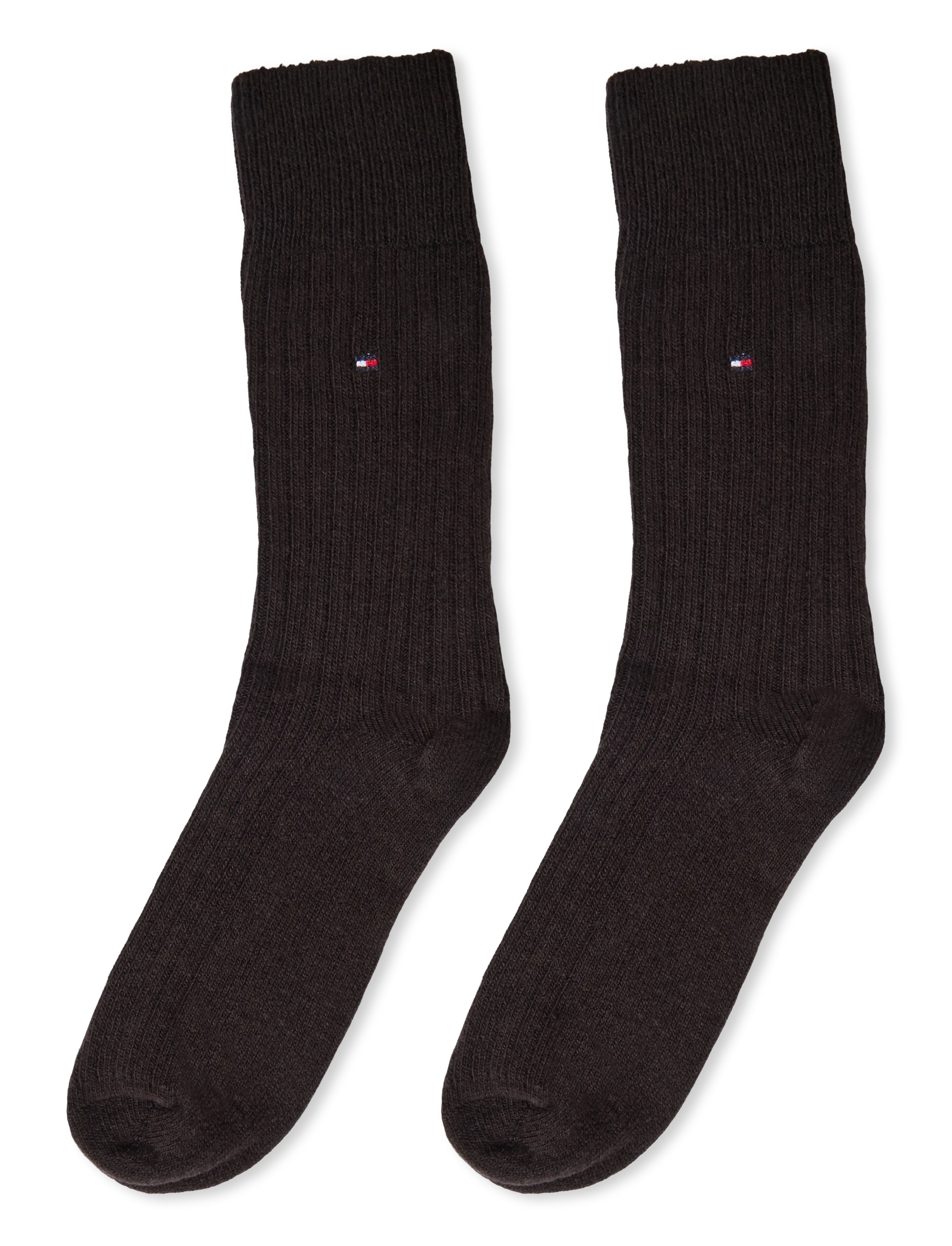 Tommy Hilfiger - TH MEN SOCK 1P PREMIUM CASHMERE - crew socks - chocolate brown - 1