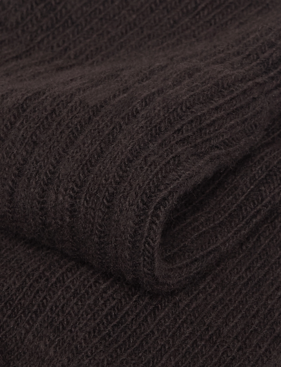 Tommy Hilfiger - TH MEN SOCK 1P PREMIUM CASHMERE - crew socks - chocolate brown - 2