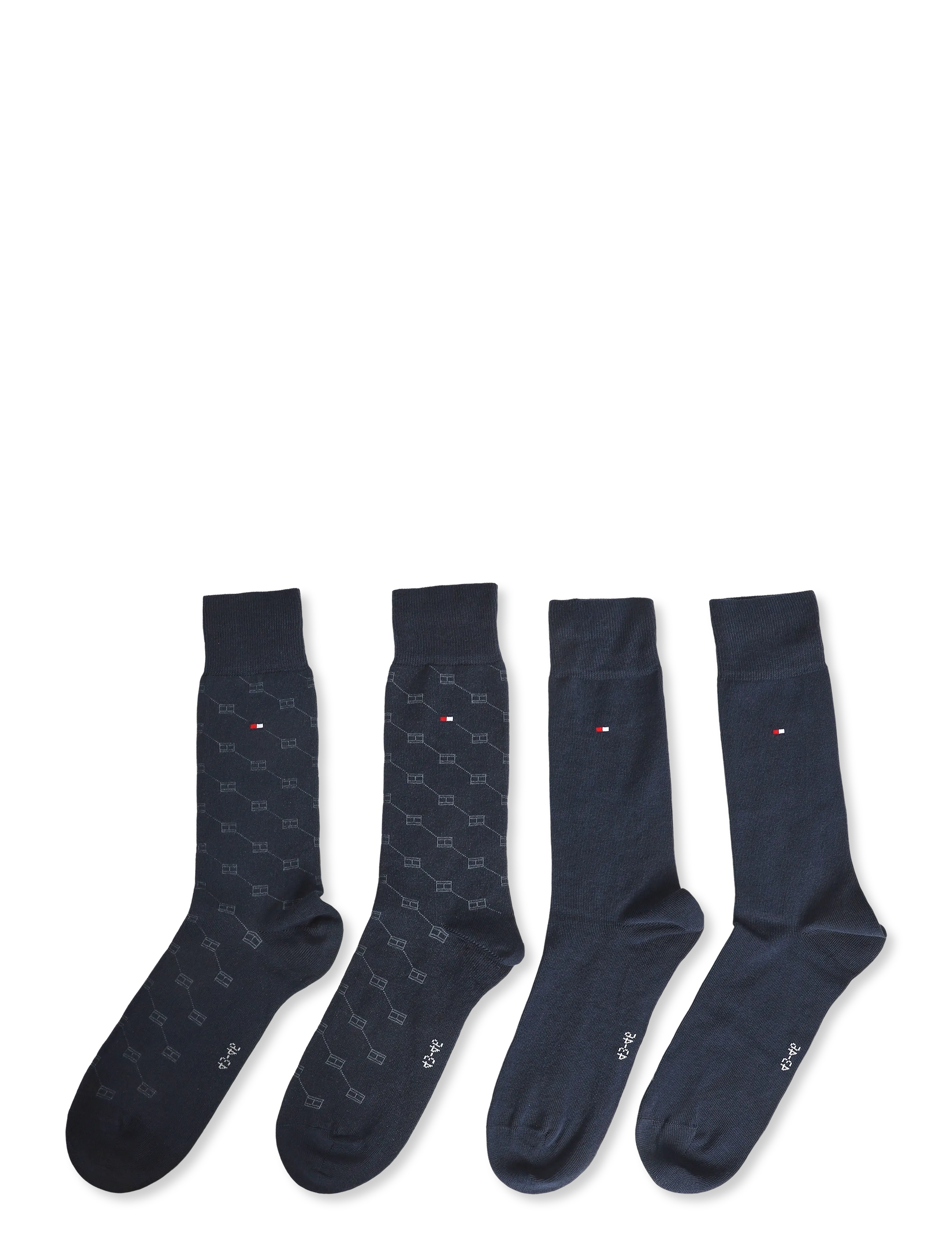 Tommy Hilfiger - TH MEN SOCK 4P FLAG AOP ECOM - sokker - navy - 1