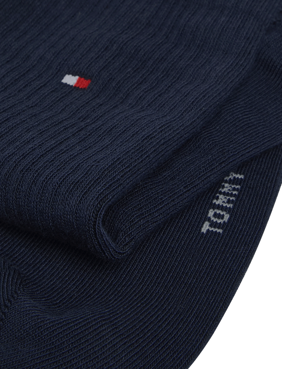Tommy Hilfiger - TH MEN SOCK 4P VARSITY SPORT ECOM - crew socks - white/navy - 2