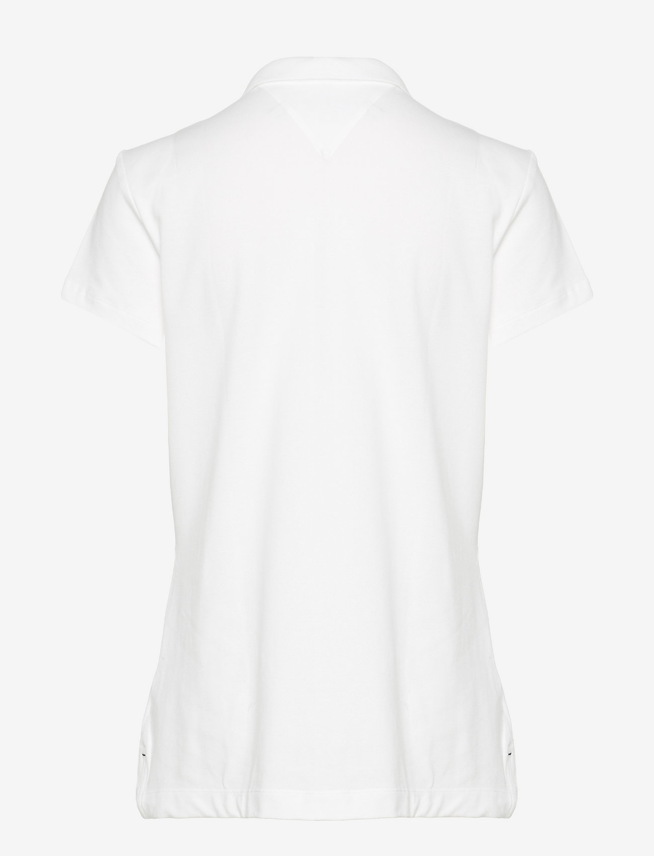 Tommy Sport - HERITAGE SHORT SLEEVE SLIM POLO - polo marškinėliai - classic white - 1