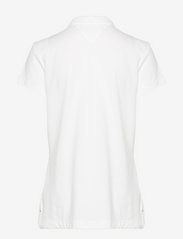Tommy Sport - HERITAGE SHORT SLEEVE SLIM POLO - polo's - classic white - 1