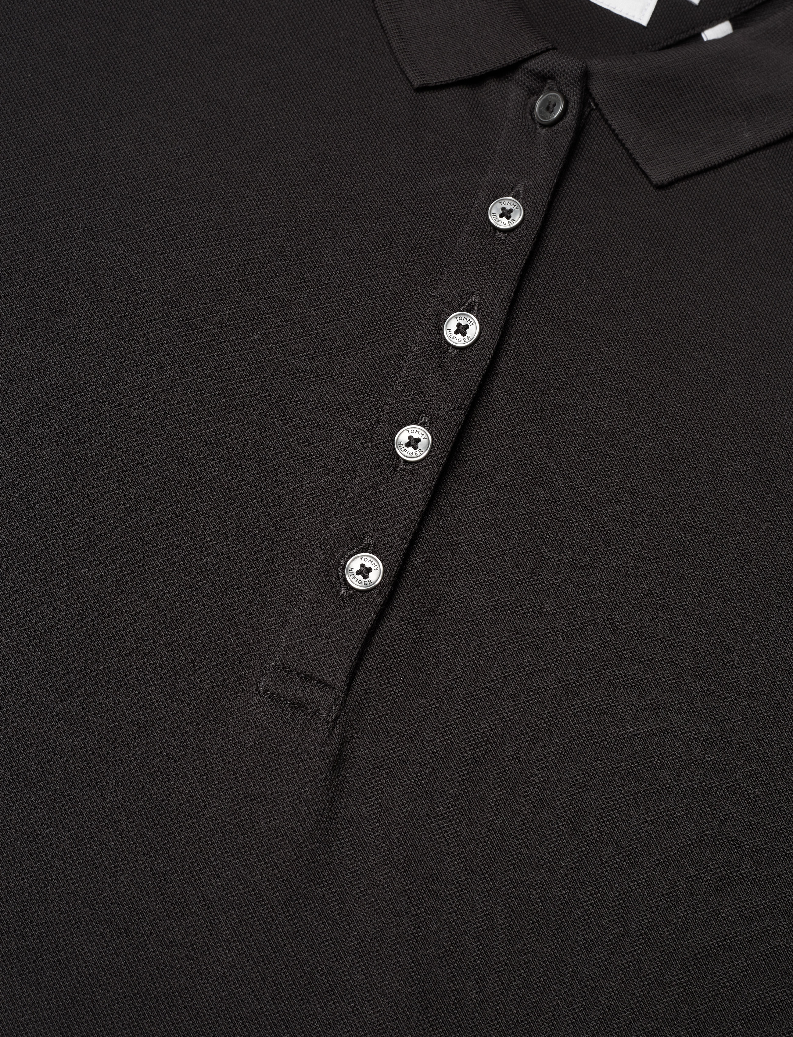 Tommy Sport - HERITAGE SHORT SLEEVE SLIM POLO - masters black - 2
