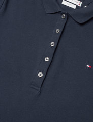 Tommy Sport - HERITAGE SHORT SLEEVE SLIM POLO - tops & t-shirts - midnight - 2