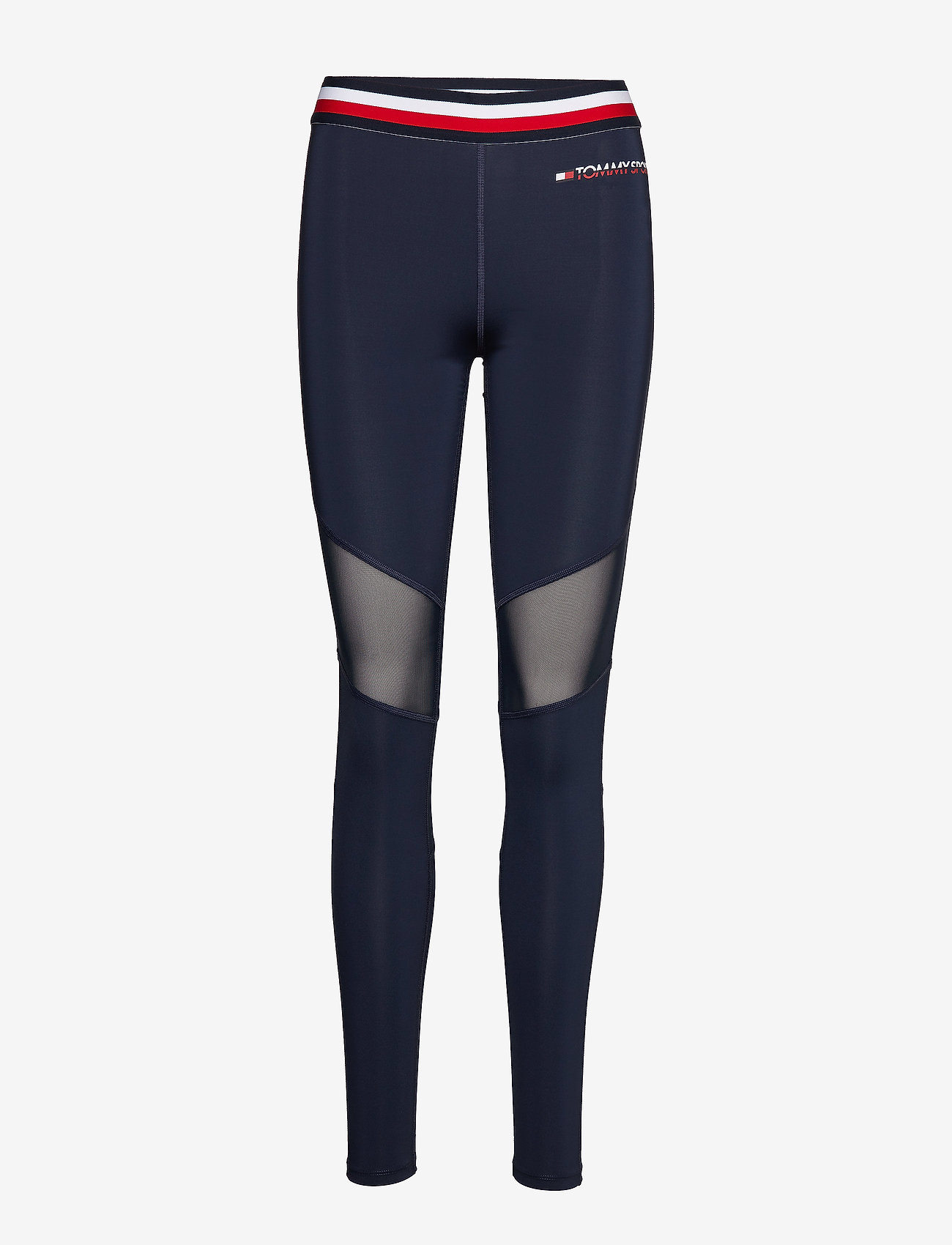 Tommy Sport - Legging with mesh Full Length - sport navy - 0