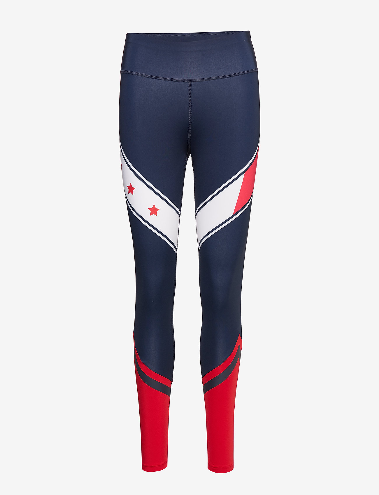 Tommy Sport - BLOCK LEGGING STARS - sport navy - 0