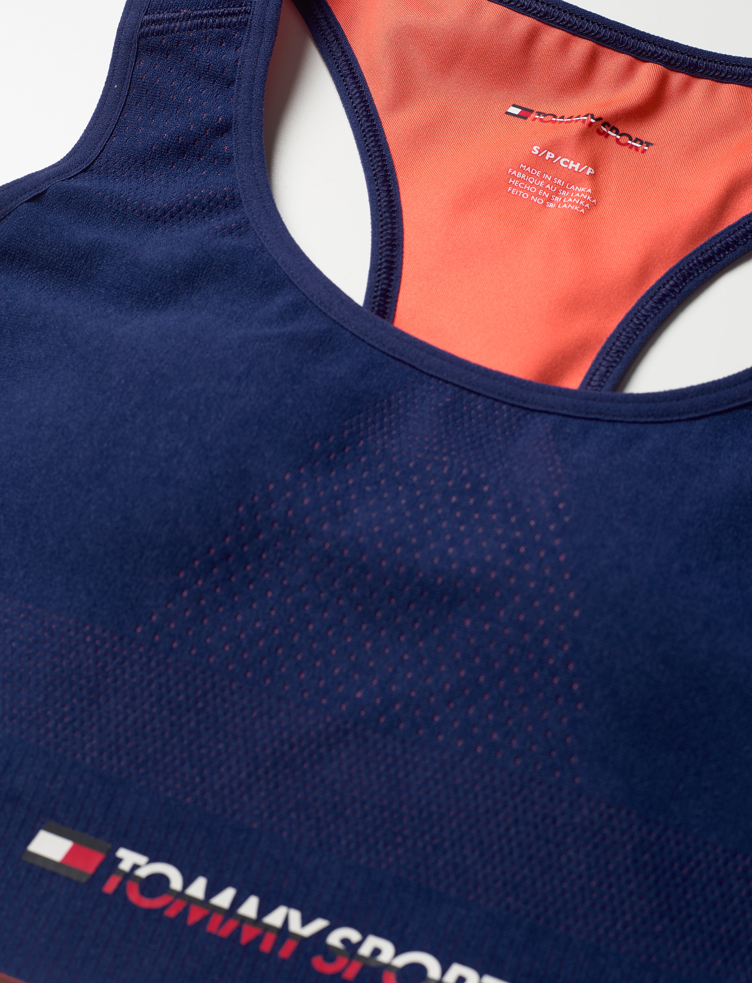 Tommy Sport - WARPKNIT RACER BRA MEDIUM - blue ink - 2