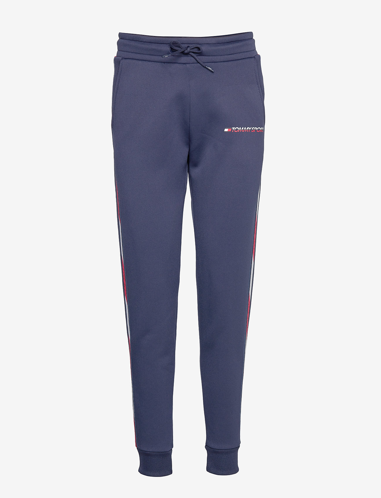Tommy Sport - FLEECE JOGGER WITH TAPE - sport navy - 0