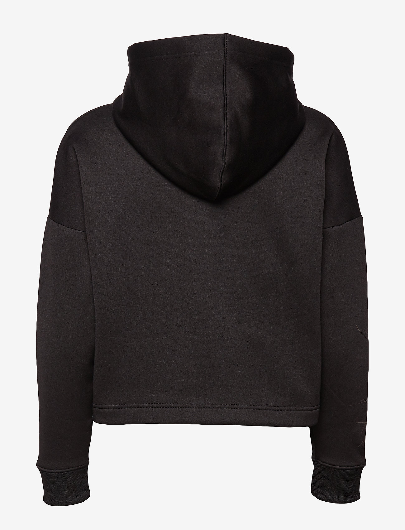 Tommy Sport - CROPPED FLEECE HOODY - pvh black - 1