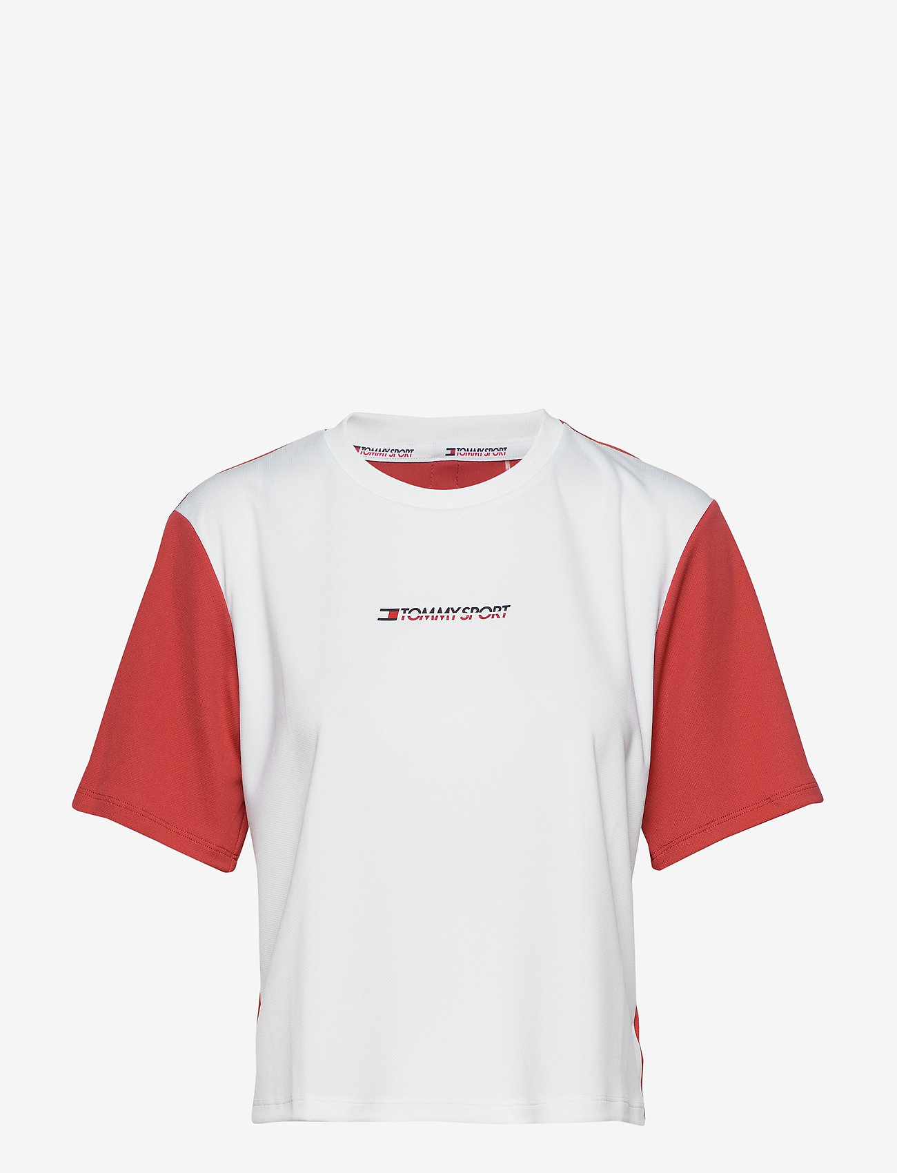 Tommy Sport - BOXY T-SHIRT SHORT SLEEVE - cardinal - 0
