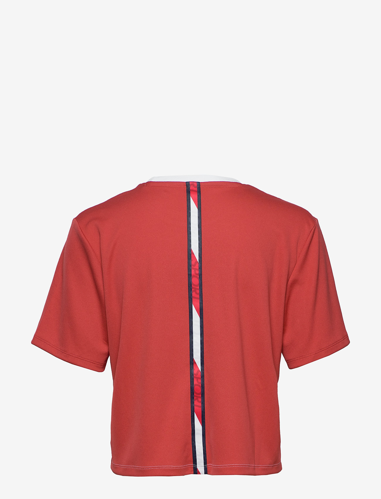 Tommy Sport - BOXY T-SHIRT SHORT SLEEVE - cardinal - 1