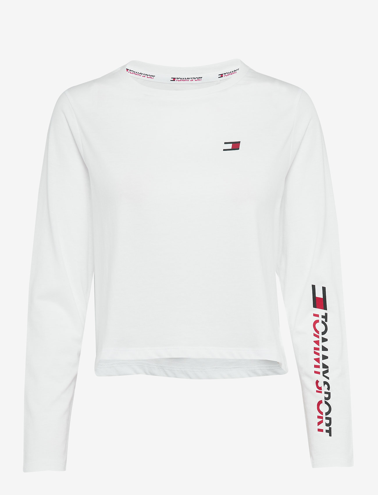 Tommy Sport - LONG SLEEVE TEE - pvh classic white - 0