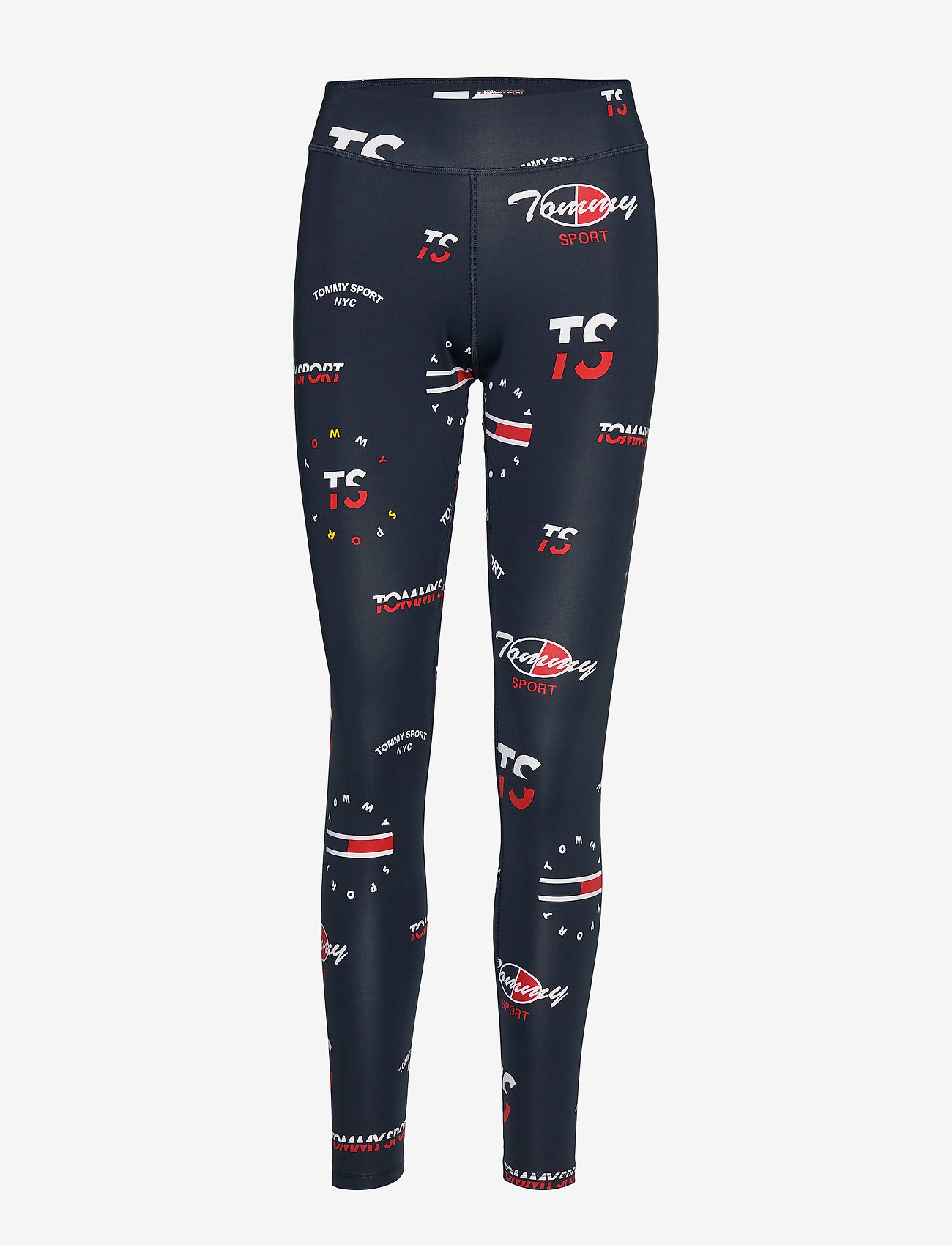 Tommy Sport - GRAPHIC LEGGING - sport navy-all-over - 0