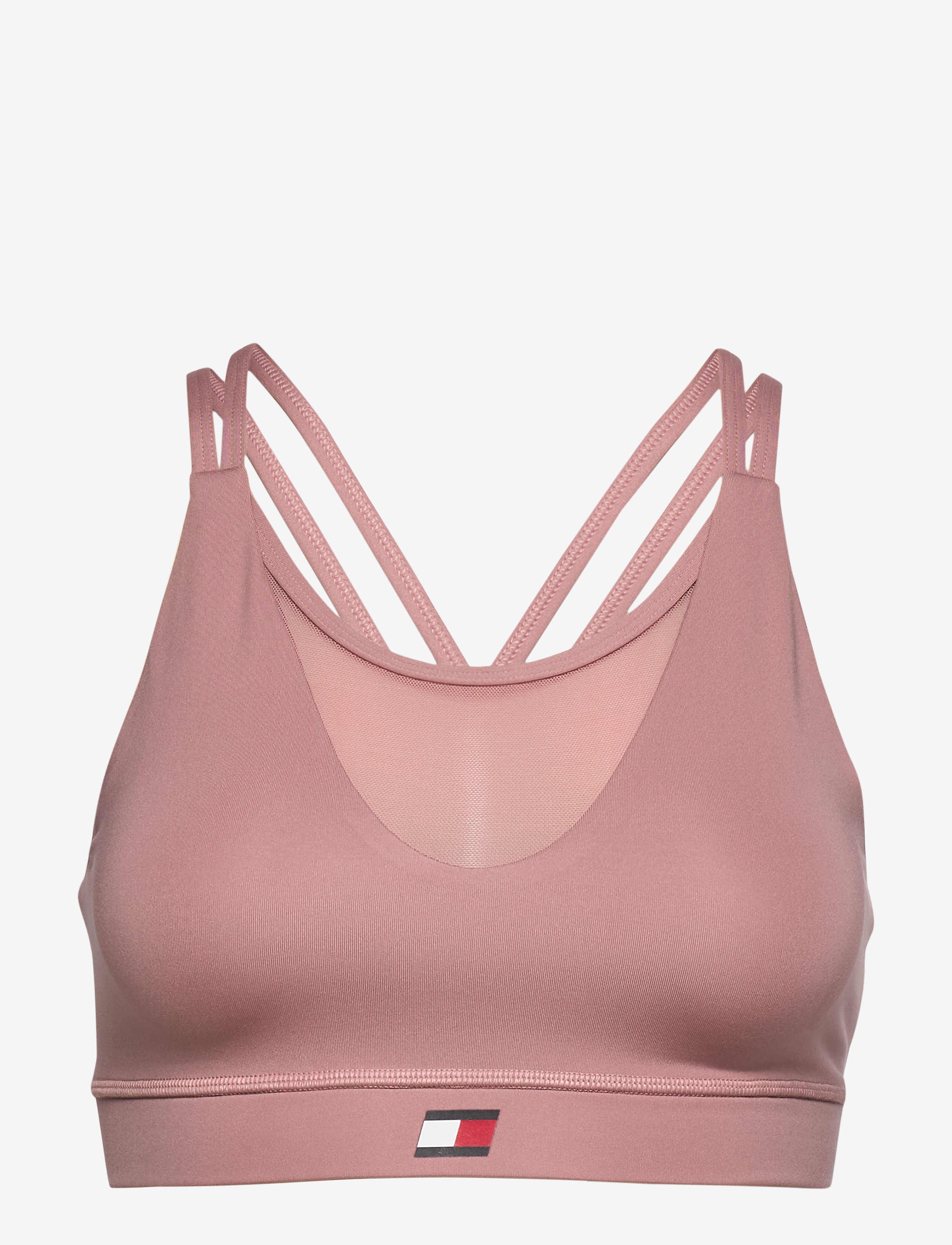 Tommy Sport - LOW SUPPORT BRA - red dust - 0