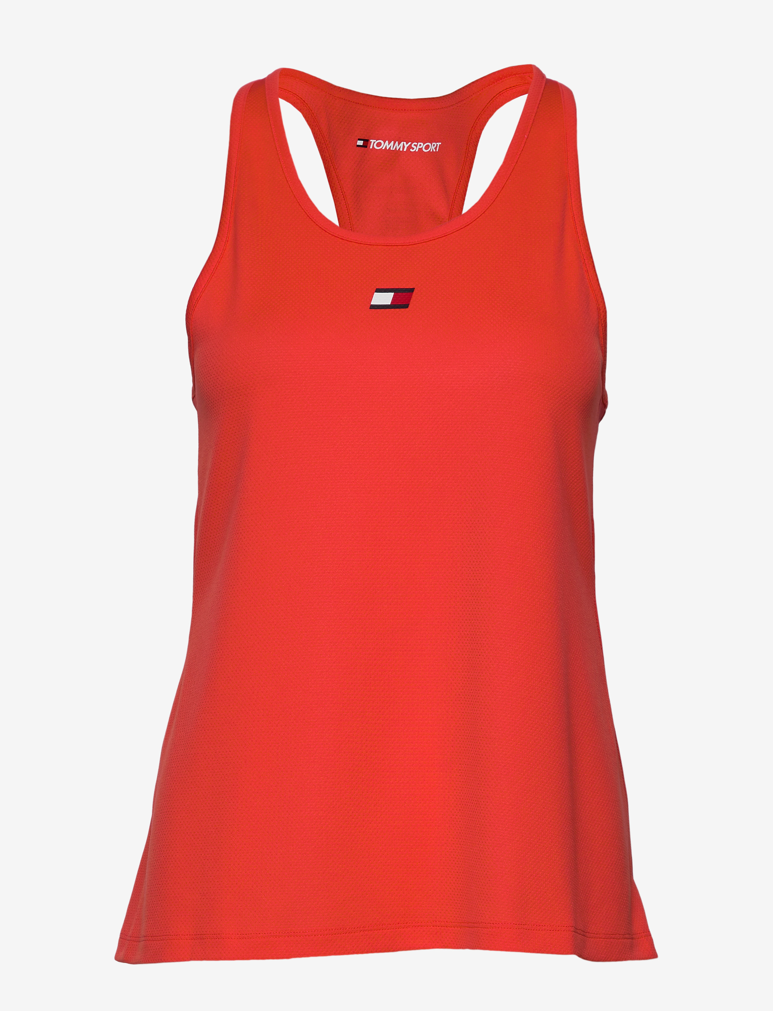 Tommy Sport - PERFORMANCE TANK TOP - bright vermillion - 0