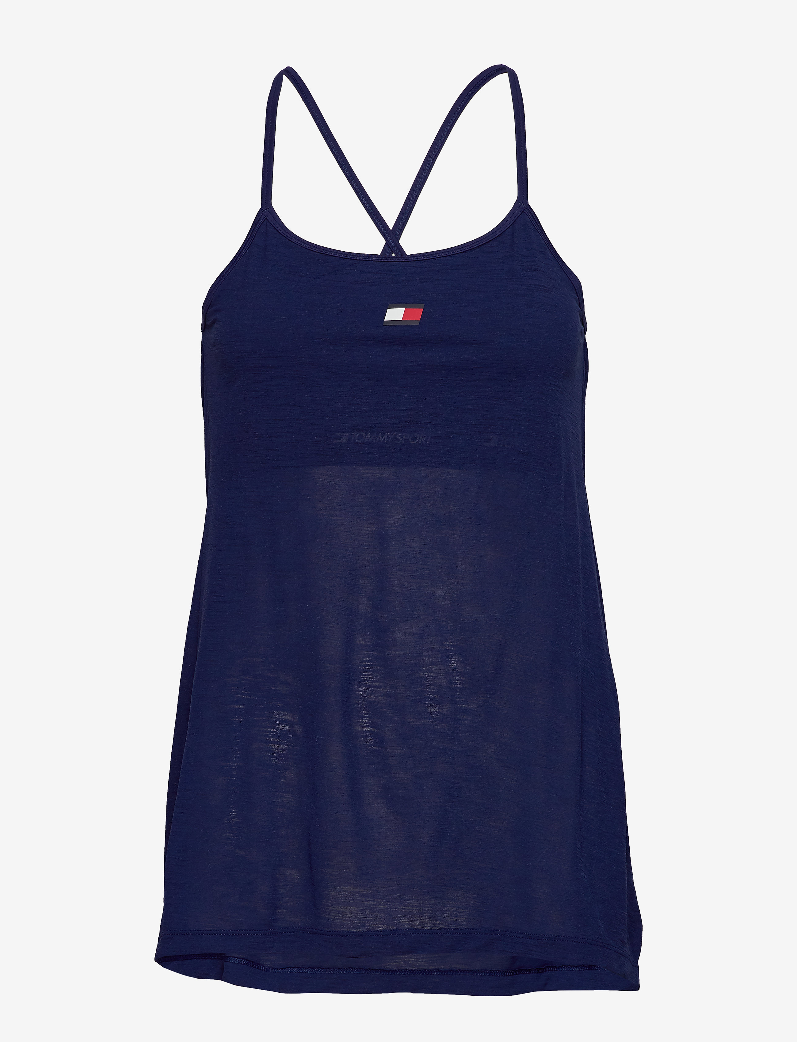 Tommy Sport - 2 IN 1 TAPE TANK - blue ink - 0