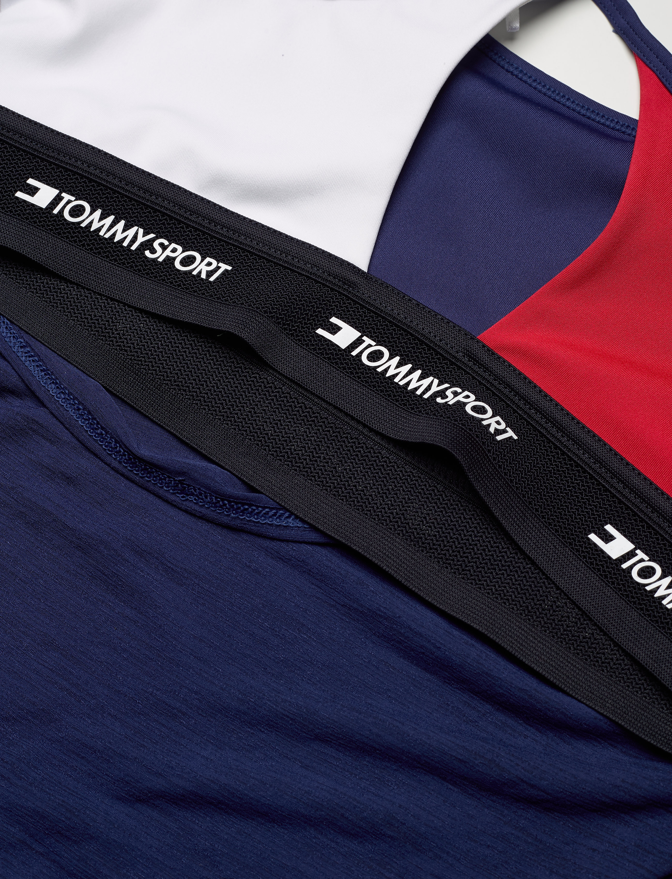 Tommy Sport - 2 IN 1 TAPE TANK - blue ink - 3