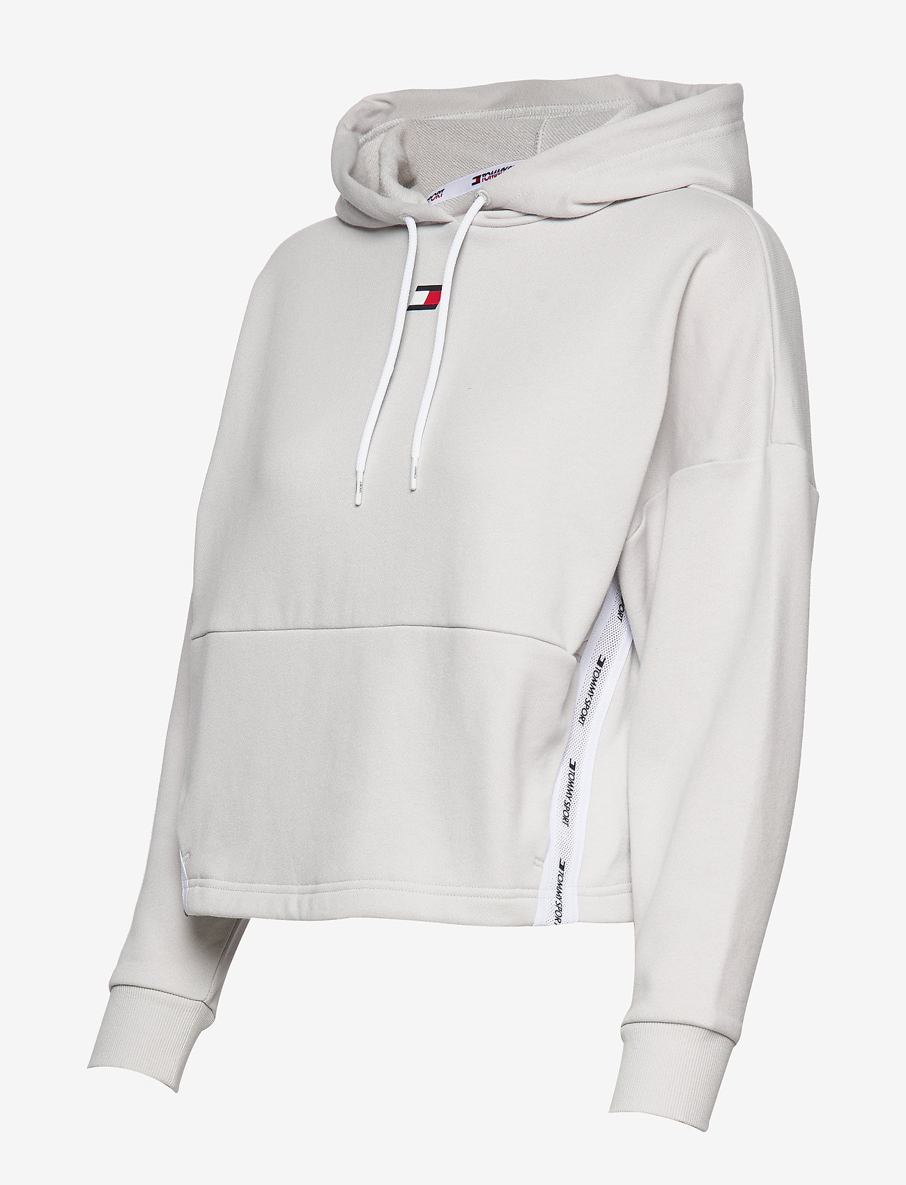 Tommy Sport - CROPPED TAPE FLEECE - light cast - 2