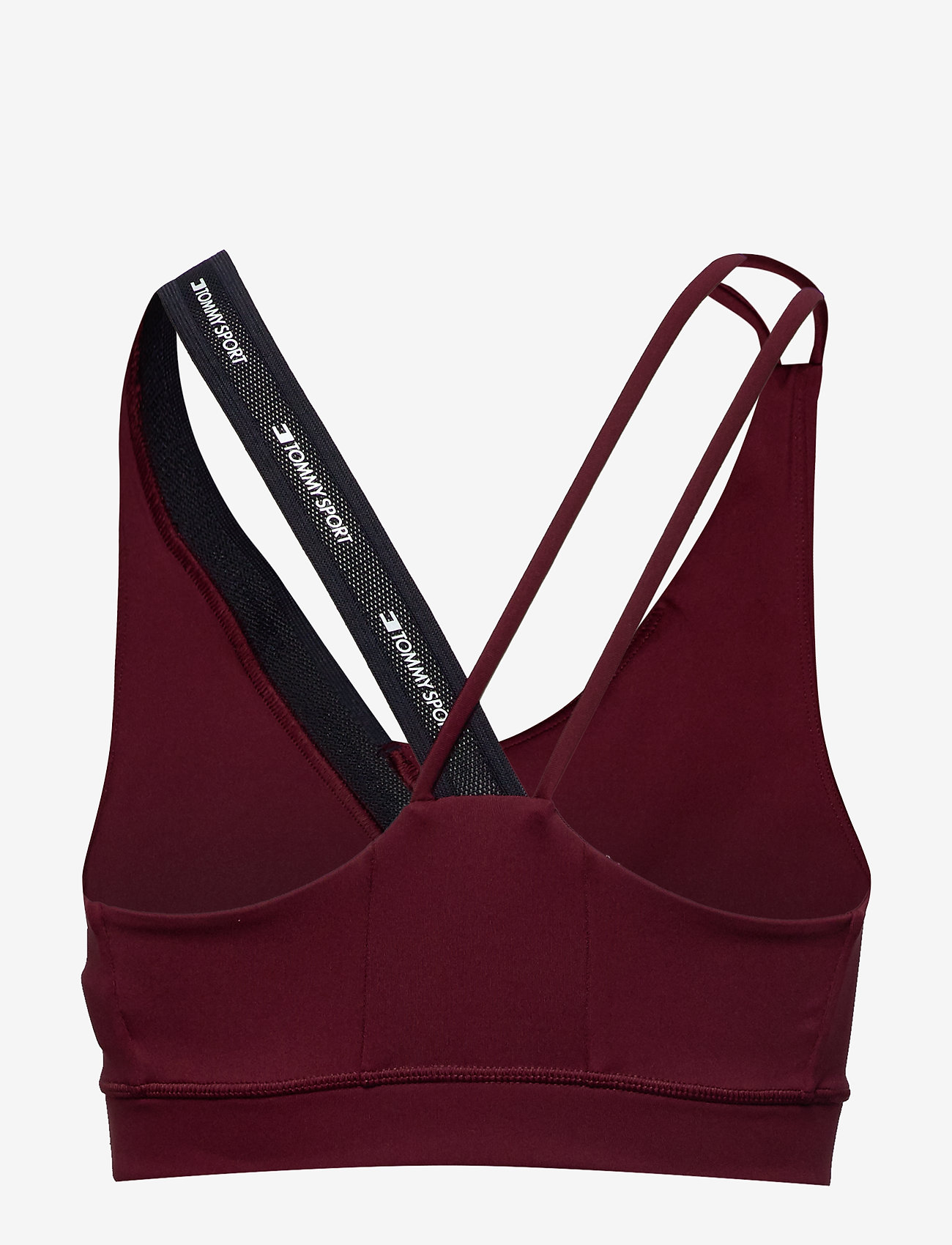 Tommy Sport - LOW SUPPORT TAPE BRA - deep rouge - 1