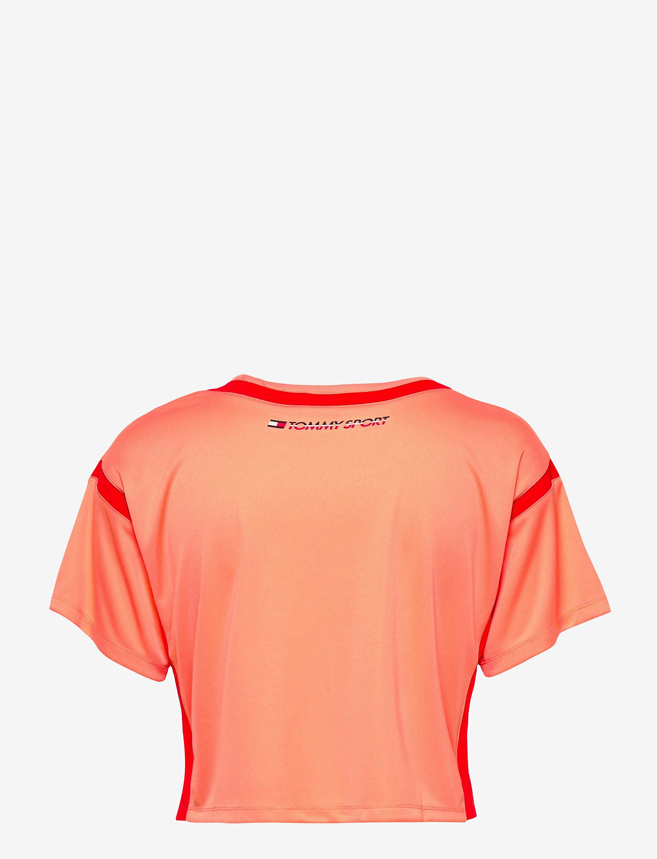 Tommy Sport - FASHION CROPPED TOP - island coral - 1