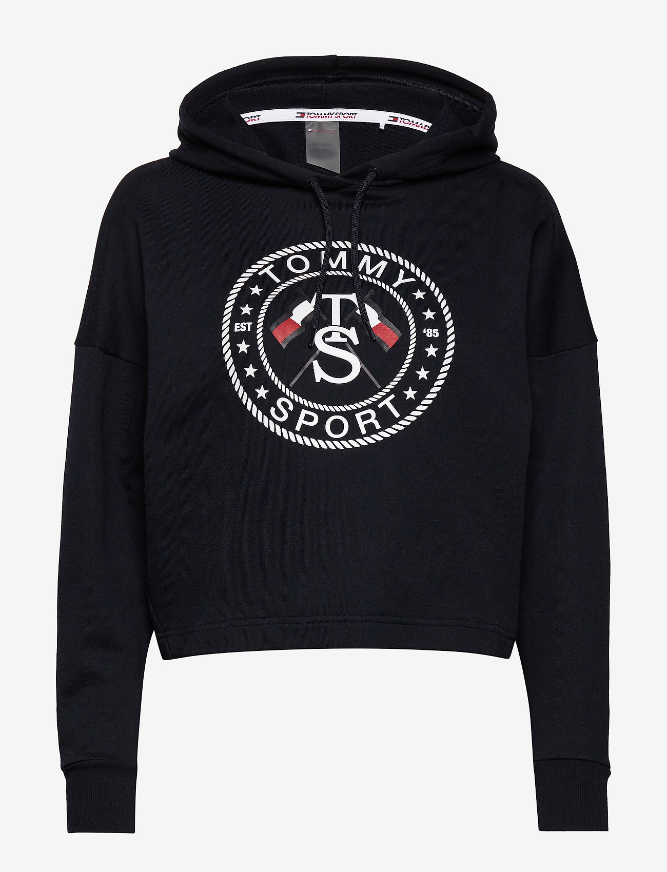 Tommy Sport - CROPPED HOODY - desert sky - 0